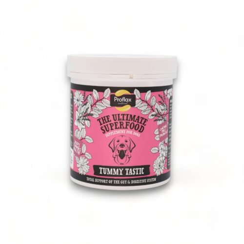 Proflax Tummy Tastic- Pre-ja probiootikumidega täiendsööt koerte seedesüsteemi toetuseks